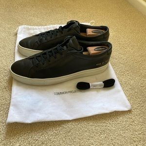 Men’s Common Projects Achilles Low Black 44